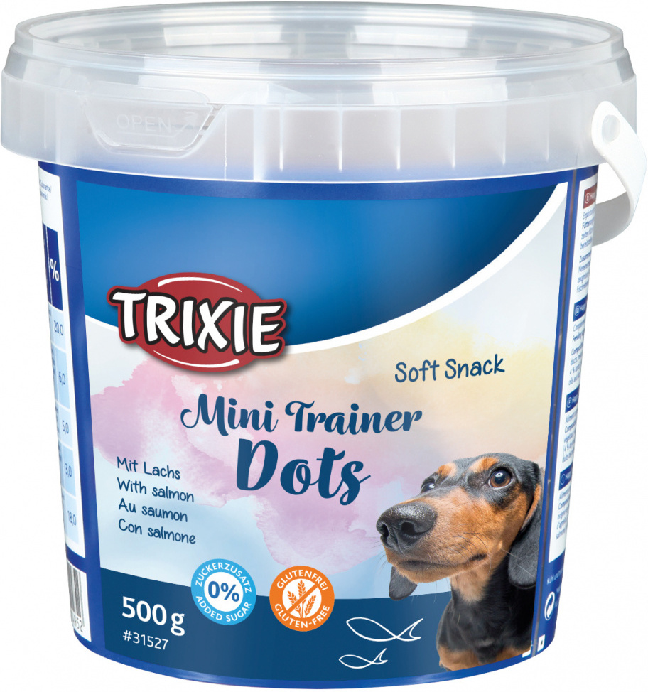 Trixie Mini Trainer Dots - Snack cu somon pentru caini