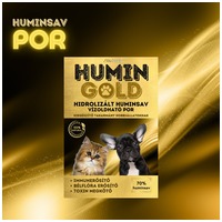 Humin Gold immunerősítő hidrolizált huminsav por kutyáknak és macskáknak