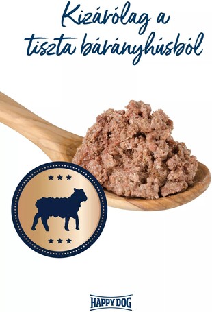 Happy Dog Pur Neuseeland - Szín bárányhúsos konzerv