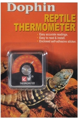 KW Dophin terráriumi hőmérő