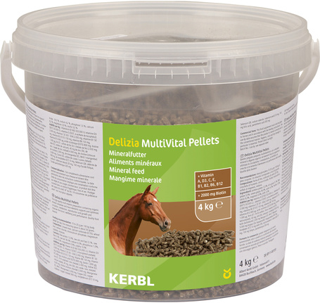 Kerbl Delizia MultiVital pellet - Komplex vitaminkészítmény lovaknak