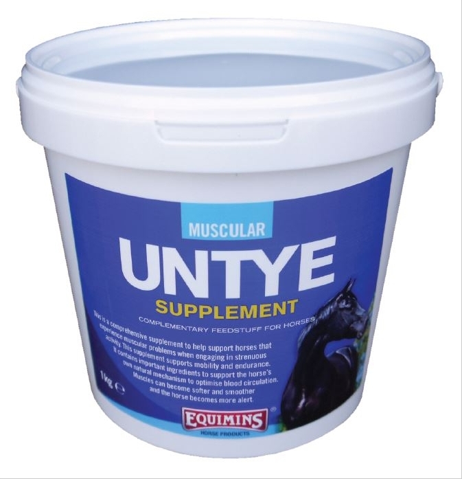 Equimins UnTye supliment nutritiv pentru susținerea funcției musculare la cai