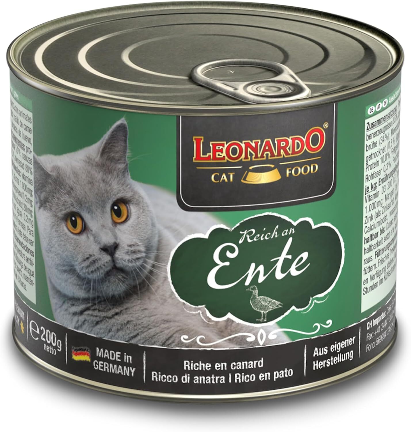 Leonardo conservă bogata in carne de raţă - zoom
