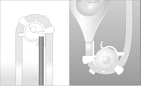 Ista akváriumi csőtartó szett (4/6-os vékony levegőcsőhöz)