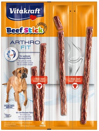 Vitakraft Beef Stick Arthro Fit 4pack ízülettámogató húsrudak kutyáknak