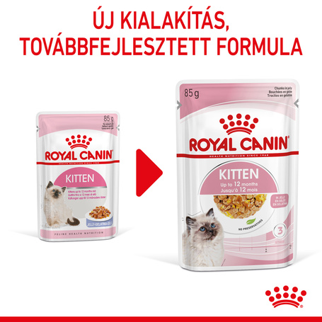 Royal Canin Kitten Jelly - Kölyök macska zselés nedves táp