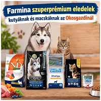Farmina eledelek kutyáknak és macskáknak: N&D, Vet Life, Cibau és Matisse
