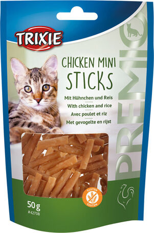 Trixie Chicken & Rice Mini Sticks cicáknak