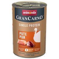Animonda Grancarno Single Protein conservă cu carne de curcan