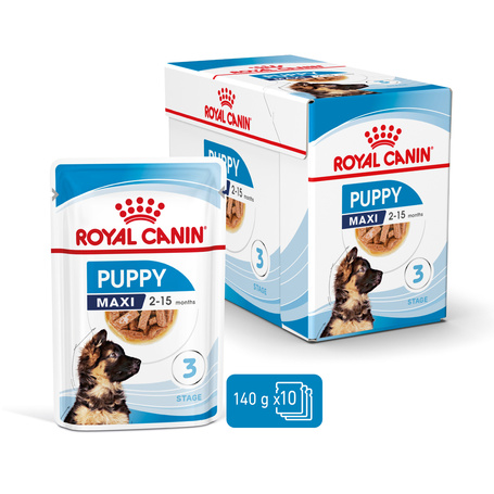 Royal Canin Maxi Puppy - Nedves táp nagytestű kölyök kutya részére