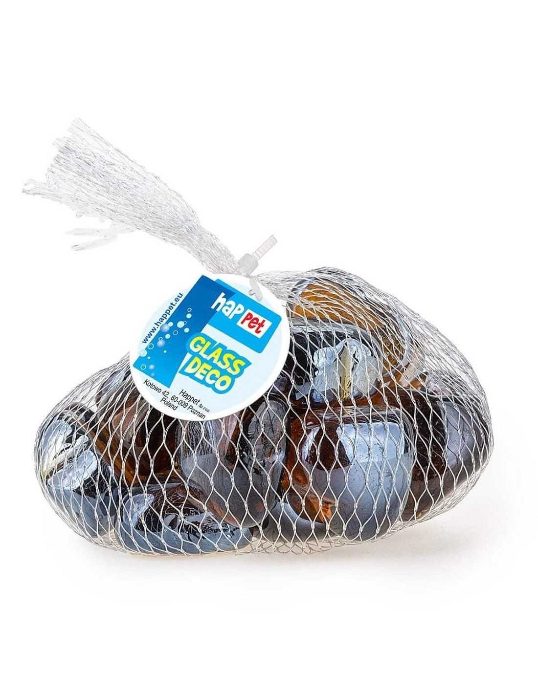 Happet pietricele colorate de sticlă pentru acvariu - zoom