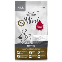 Hrană Platinum Iberico + Greens Mini pentru câini adulți