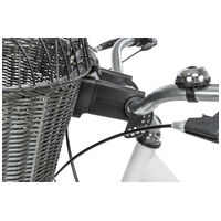 Trixie szürke fonott, biciklire szerelhető szállítókosár kisállatoknak #6