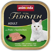 Animonda Cat Vom Feinsten Adult tăviță cu curcan și iepure