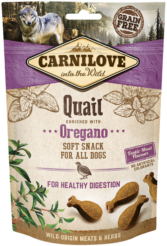 Carnilove Semi-Moist Snack Quail with Oregano
