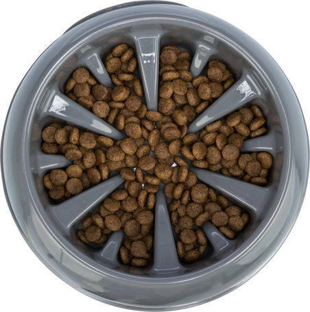 Trixie habzsolásgátló műanyag etetőtálka kutyáknak