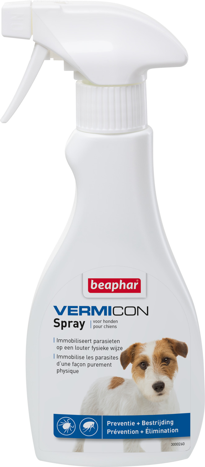 Beaphar Vermicon spray împotriva puricilor și căpușelor pentru câini