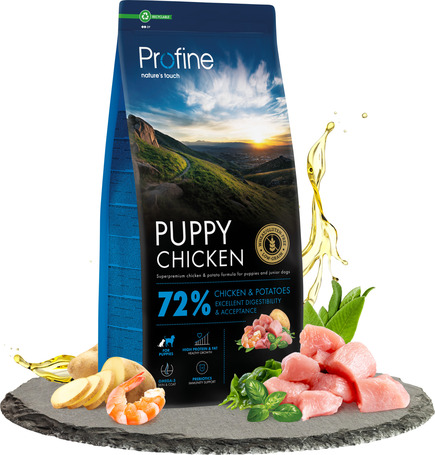 Profine Puppy Chicken & Potatoes | Kölyök- és fiatal kutyák számára készült eledel
