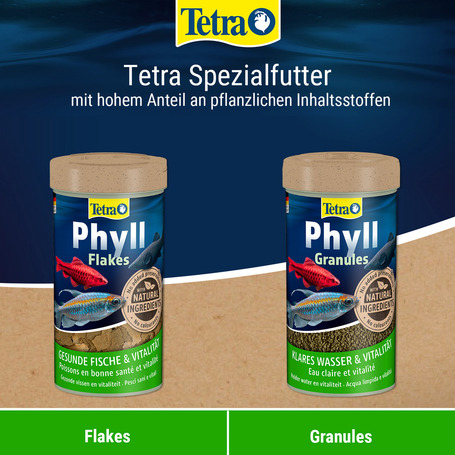 Tetra Phyll Granules prémium szemcsés díszhaltáp
