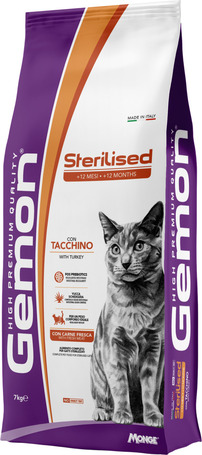 Gemon Cat Adult Sterilised Turkey