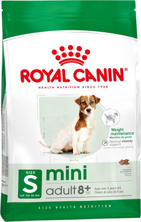 Royal Canin Mini Adult 8+ | Kistestű idősödő kutya száraz táp
