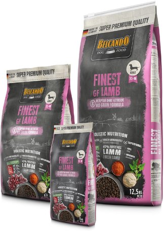 Belcando Finest Grain-Free Lamb | Táp válogatós, gabonára érzékeny kutyáknak | Kis- és közepes testméretű fajtáknak