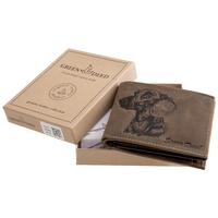 GreenDeed kutyás bőr pénztárca #25