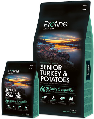 Profine Senior Turkey & Potatoes | Szenior kutyatáp pulykahússal és burgonyával