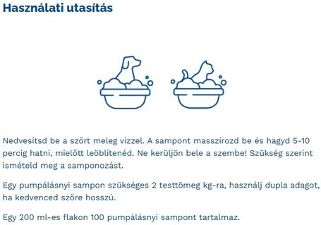 Douxo S3 Calm sampon kutyáknak és macskáknak