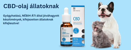 USA medical prémium CBD olaj kutyáknak és macskáknak