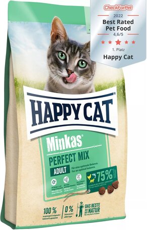 Happy Cat Minkas Perfect Mix - Geflügel, Lamm & Fisch táp felnőtt macskáknak
