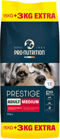 Pro-Nutrition Prestige Adult Medium with Pork táp felnőtt kutyák számára
