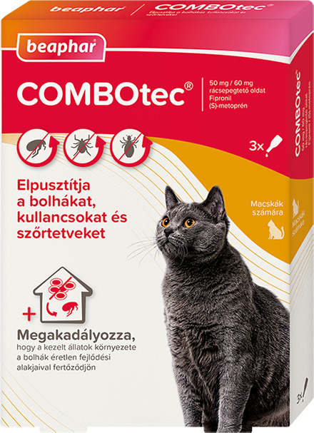 Beaphar Combotec Cat Spot On - Antiparazitar pt pisici