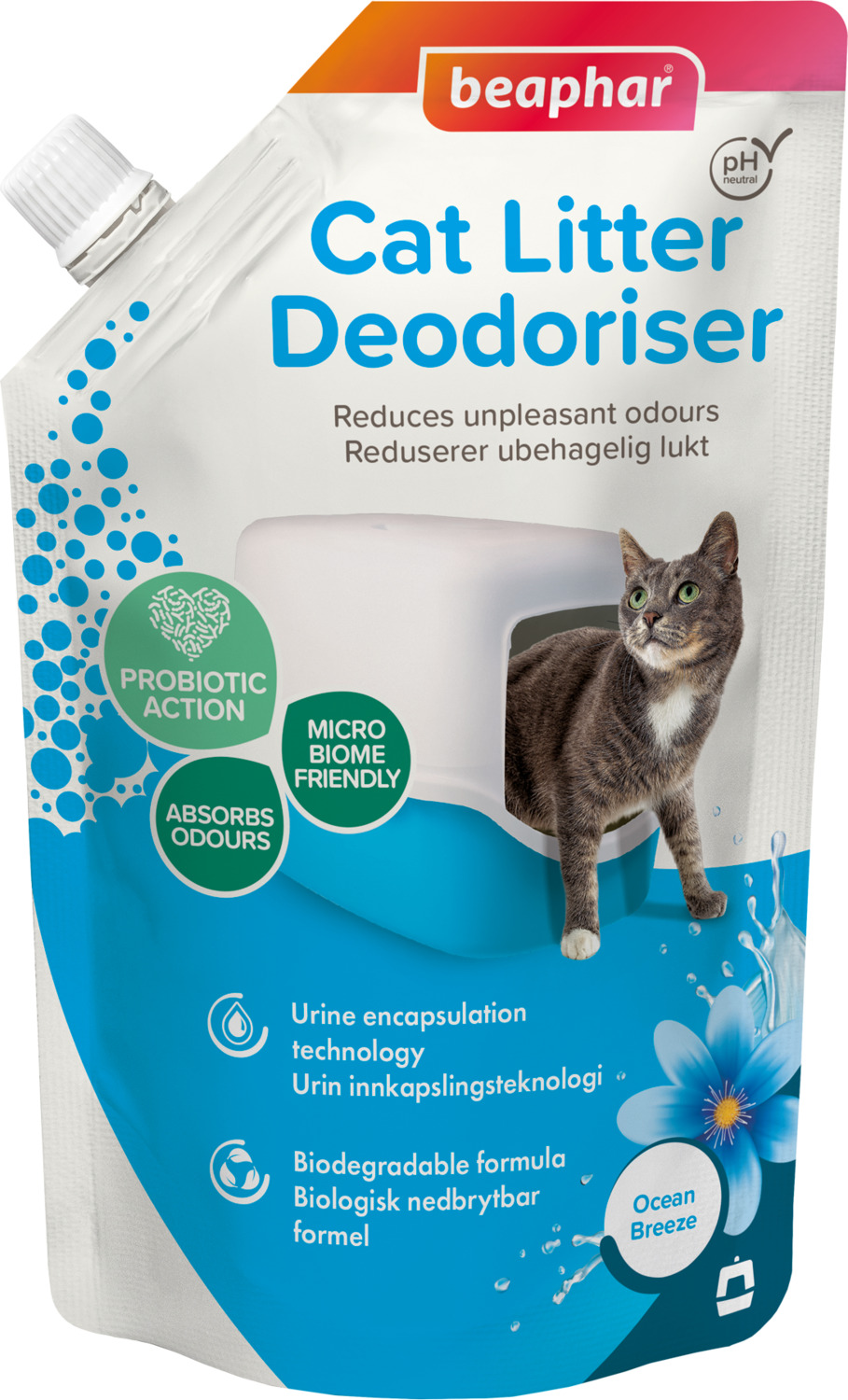 Beaphar Cat Litter Deodoriser Dezodorizant litieră pt pisici