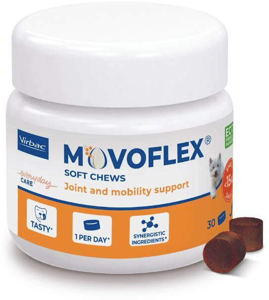 Movoflex tablete mestecabile de protecție a articulațiilor cu membrană de ou pentru câini - zoom