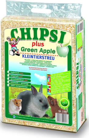 Chipsi Plus zöld almás forgács