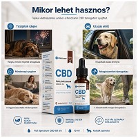 Nordcanin CBD olaj kutyáknak teljes spektrumú #3