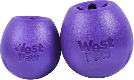 West Paw Rumbl - Jutalomfalattal tölthető labda