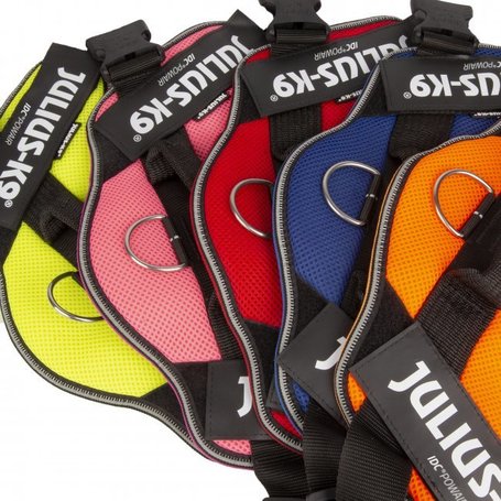 Julius-K9 IDC powAIR légáteresztő kutyahám piros színben