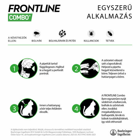 Frontline Combo macska