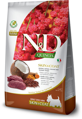 N&D Dog Grain Free Quinoa Skin & Coat Venison