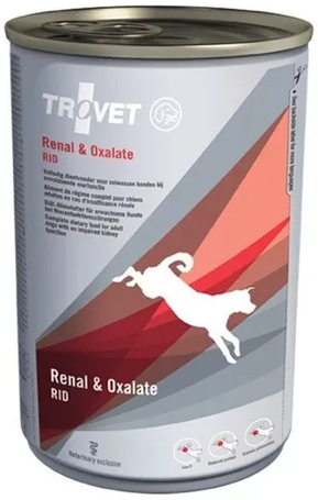 Trovet Dog Renal & Oxalate RID vesediétás konzerv Trovet Dog Renal & Oxalate RID vesediétás konzerv