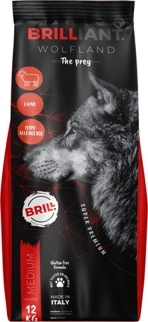 Brilliant Wolfland Lamb & Rice Monoprotein