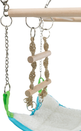 Trixie függőhíd fából ággyal