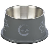 Trixie magas nyakú fém tál műanyag bevonattal spánielnek #3