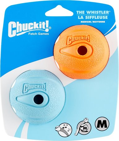 Chuckit! Whistler Balls - Fütyülős labdák kutyáknak