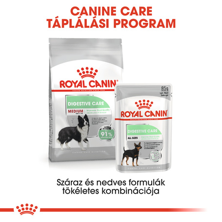 Royal Canin Medium Digestive Care - Száraz táp érzékeny emésztésű, közepes testű felnőtt kutyák részére