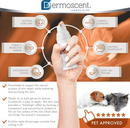 Dermoscent Cicafolia sebkezelő gél kutyáknak és macskáknak
