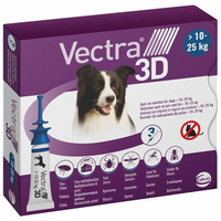 Repelent spot-on Vectra 3D pentru câini