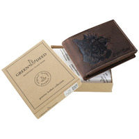 GreenDeed macskás bőr pénztárca #7